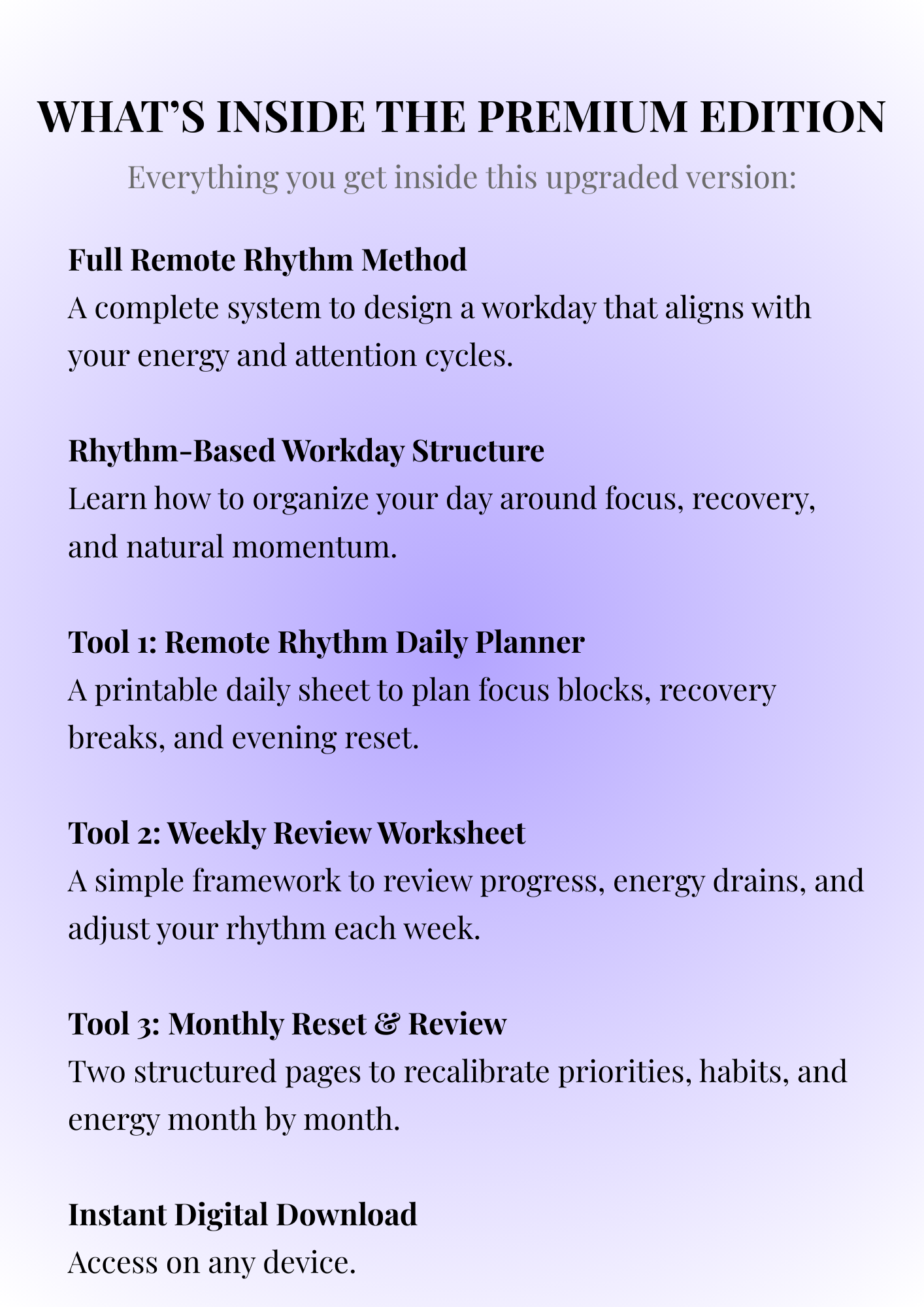 The Remote Rhythm - Premium PDF Edition