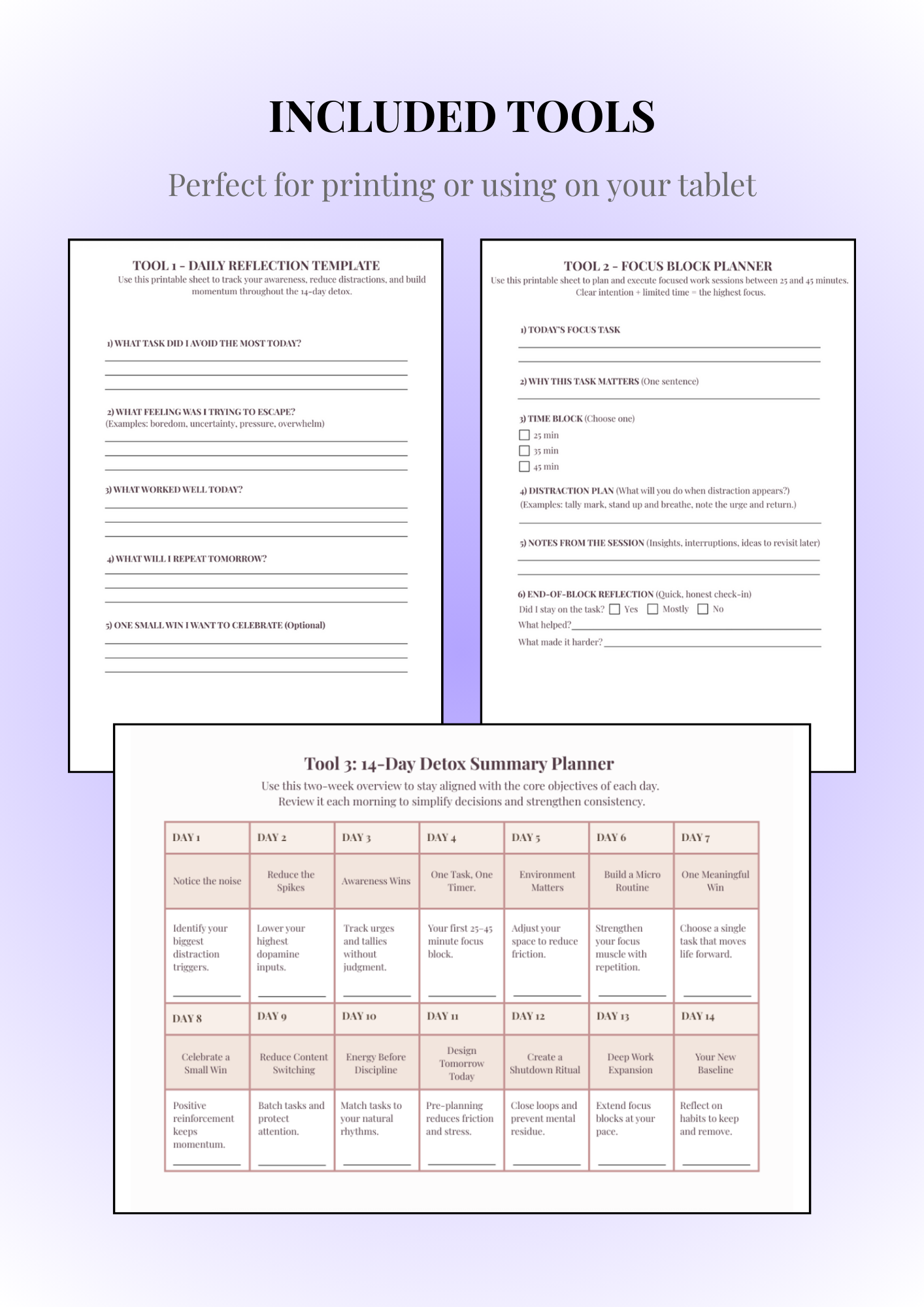 Dopamine Detox for Remote Workers — Premium PDF Edition