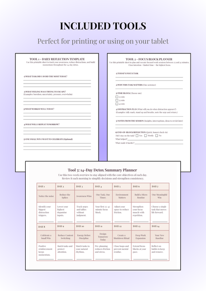 Dopamine Detox for Remote Workers — Premium PDF Edition